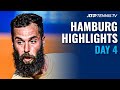 Paire Faces Varillas; Carreno Busta, Lajovic Aim For Quarter-Finals | Hamburg 2021 Day 4 Highlights