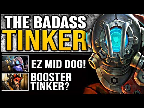 The Real Badass mid is back!! Dota 2 7.28b Tinker Gameplay.