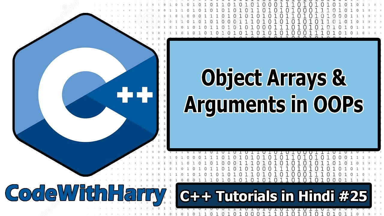 Array of Objects & Passing Objects as Function Arguments in C++