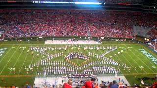 preview picture of video 'Halftime Auburn vs. Florida, AU Marching Band'