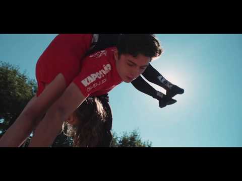 Sarah and Sebastien - Vaulting training day