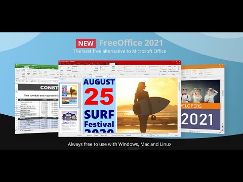 Top 5 free alternative to Microsoft Office