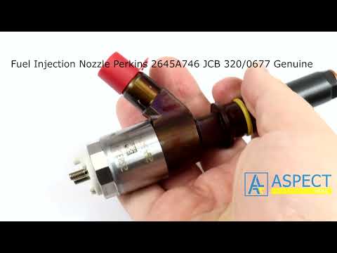 2645A746 Fuel Injector Perkins Caterpillar, JCB | Aspect Plus