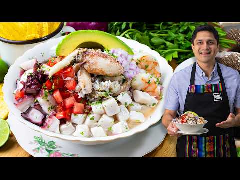 Cómo hacer CEVICHE MARINERO paso a paso | KWA