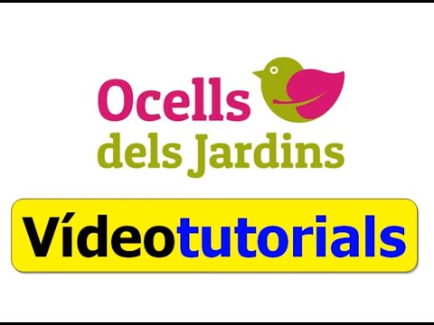 Com entrar i editar dades a Ocells dels Jardins