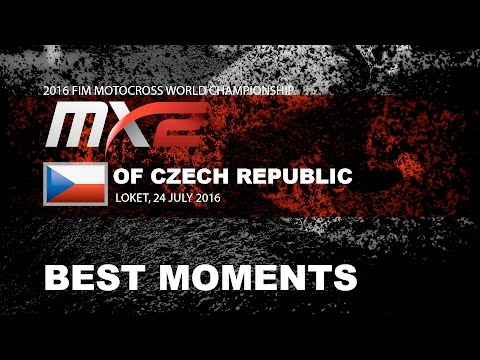 MX2 Qualifying Race Best Moments MXGP of Czech Republic 2016