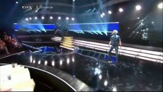 X Factor 2010 Denmark - Daniel synger Erik Hassle &quot;Hurtful&quot; - LIVE SHOW 1 [HQ]