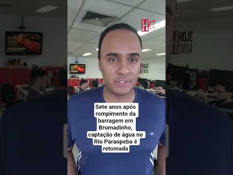 Notícia de Minas. #shorts #noticias #brumadinho #copasa #minasgerais #agua #rio #barragem #grandebh