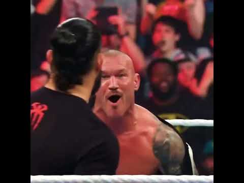 suddenly double rko 😲😲#wwe #romanreigns #shorts #rko #randyortan
