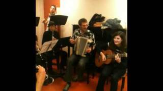 Klezmer Ensemble (prof. Samuel BERTHOD) : Klezmer courses Paris Conservatoire adultes 10ème