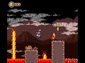 SMW Custom Level Fire Trails Path