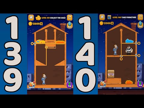 Home Pin Level 139 & 140