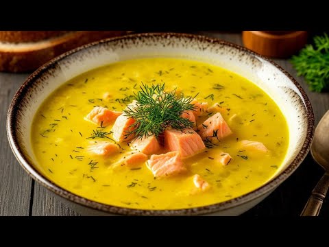 ✨Everyone Wants Seconds! Simple Salmon Soup — Old World Flavor, Ready in 15 Minutes!