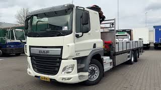 DAF CF 330 6x2*4 Palfinger PK23001 Euro 6 *NL-Truck* cami&oacute;n caja abierta | Imagen 4 - Autoline