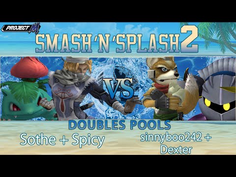 Sothe/Spicy vs. Sinnyboo242/Dexter - Smash'N'Splash 2 Doubles Wave 1