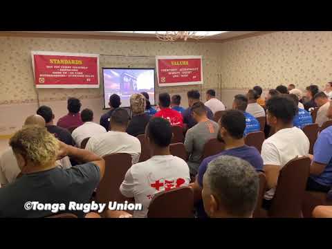Tonga rugby team singing Eiki koe ofa aau @officialtongarugby 1