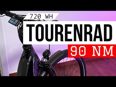 Hohe Reichweite : Bequemes Touren E-Bike BH  Diamant PRO | 720Wh und 90Nm Brose Motor