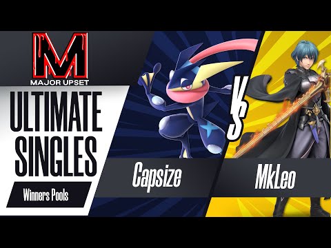 Capsize (Greninja) vs MkLeo (Byleth) - Ultimate Singles Winners Pools - MAJOR UPSET