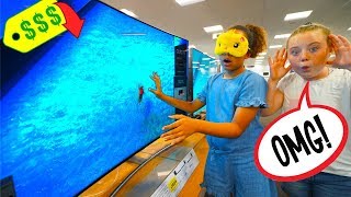 BUYING TIANA EVERYTHING SHE TOUCHES BLINDFOLDED!!