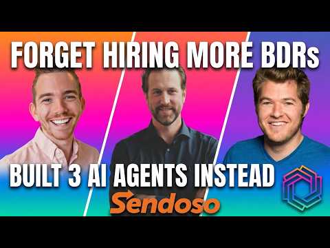 Forget Hiring More BDRs. Sendoso Built 3 AI Agents Instead. (Here's What Happened)