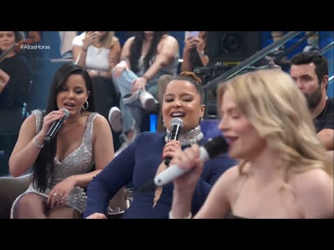 Altas Horas - Luísa Sonza canta 'Evidências' com Maiara & Maraisa