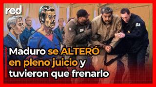 Nicolás Maduro LOSES CONTROL during his hearing in the United States and the judge had to stop him