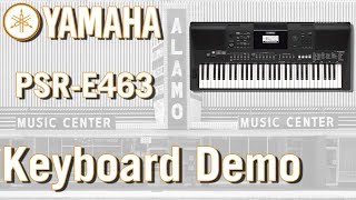 Video thumbnail for What Is The Best Portable Keyboard? - Yamaha PSR E463 Demo by Alamo Music Center