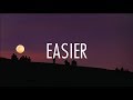 5 Seconds Of Summer - Easier (Lyrics)