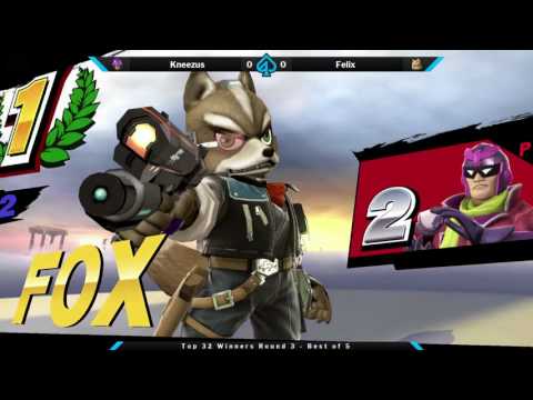 Gambit: Street Fight Top 32 - Kneezus (Captain Falcon) vs Felix (Fox)