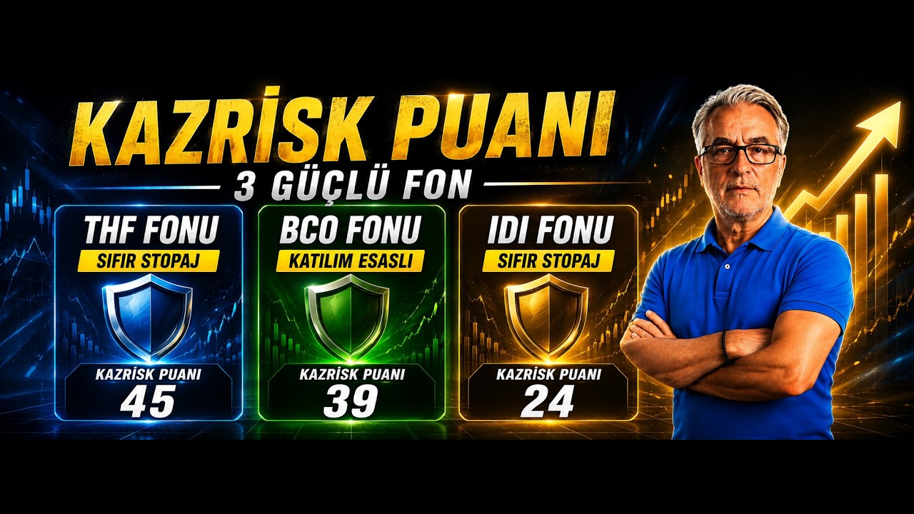 THF, BCO, IDI! KAZRİSK PUANLARI ORTAYA ÇIKTI: HANGİ FON ÖNDE?