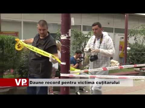 Daune record pentru victima cuțitarului