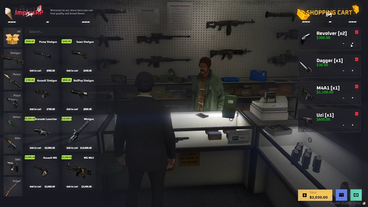 [ESX / QB] IF Luxury Markets Bundle (Market)(Weapon Store)(Blackmarket) thumbnail 2