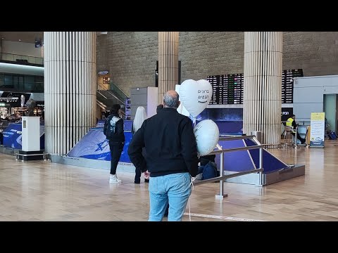 Surpresa especial no Aeroporto Ben Gurion Tel Aviv Israel