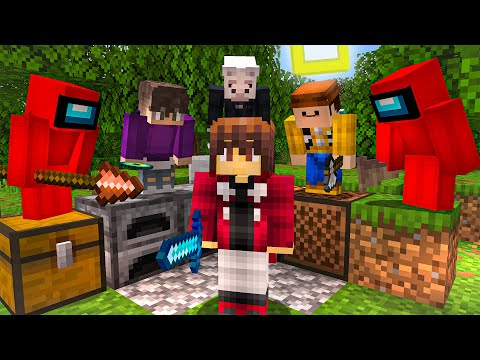 PRO vs ΚΡΥΦΟΥΣ ΚΥΝΗΓΟΥΣ στο MINECRAFT !