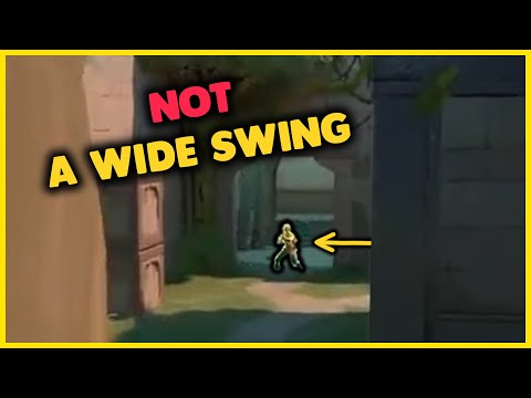 Good players know why this is NOT a wide swing