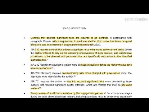 Planning - Part 14: ROMM - ISA315 Revised