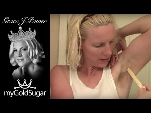 Underarm Sugaring using the Strip Method by Grace Power - Vadazzle.com