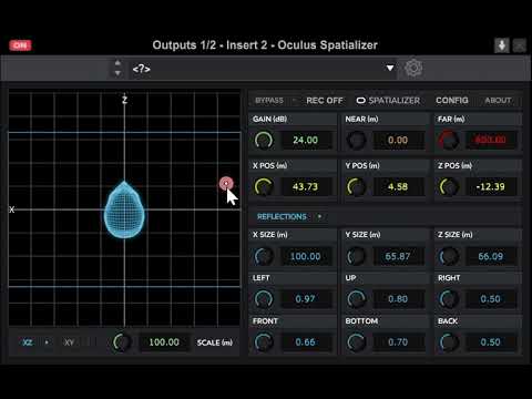 ASMR create groove? experimenting with Oculus Spatializer