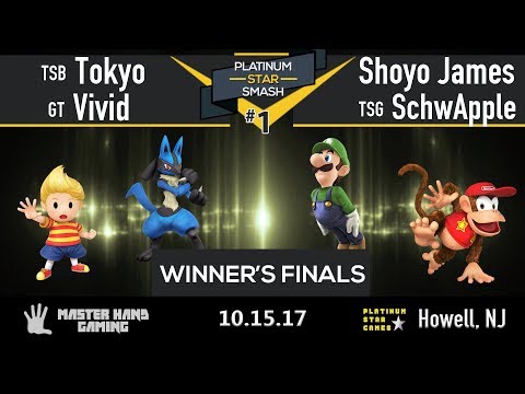 Platinum Star Smash 1 - Vivid + TSB | Tokyo vs. TSG | SchwApple + Shoyo James - Winner's Finals