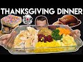 Thanksgiving Dinner & Buckeye Brownies Mukbang