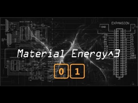 Minecraft [HQM] Material Energy^3 E01 - It Begins