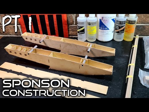 Oxidean Marine Oxi-digger Outrigger Kit Build Series Part 1 Sponsons