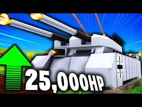 P.1000 Ratte ON STEROIDS is COMPLETELY BROKEN in Total Tank Simulator