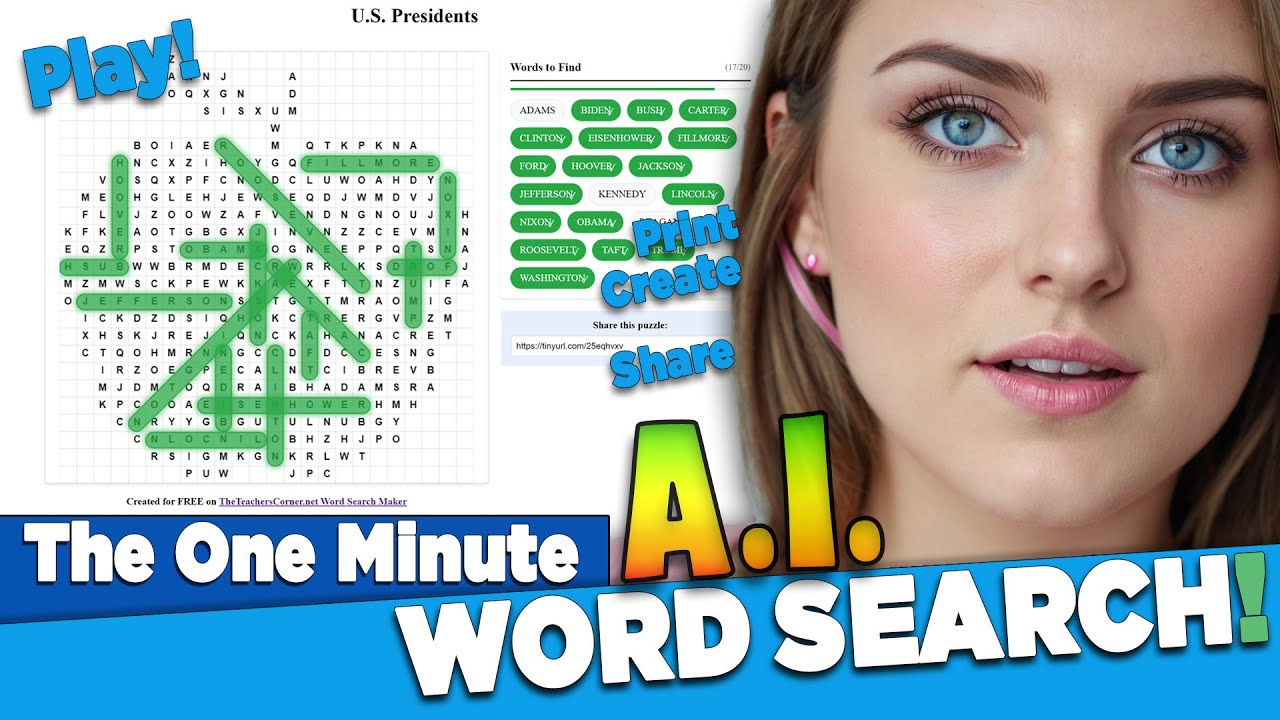 One Minute Word Search!