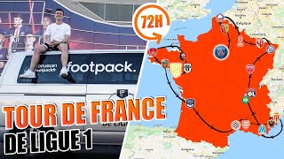TOUR DE FRANCE DE LIGUE 1 : 20 clubs en 72h challenge - footpack.