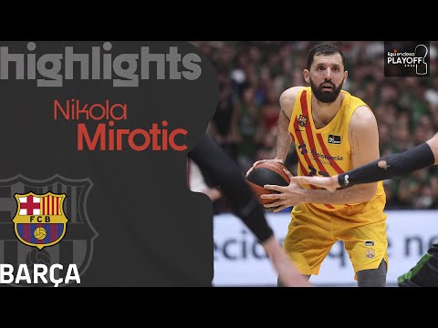 Nikola Mirotic vuelve a liderar al Barça