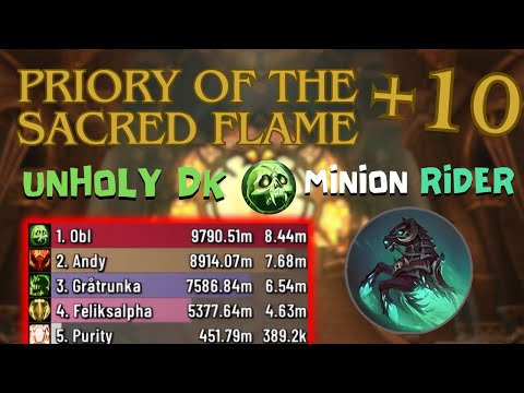 UNHOLY MELTS KEYS?! / Unholy DK Rider Walkthrough & Guide +10 Priory