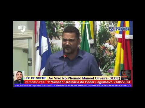 Vereador de Itapebi choca ao chamar professores de corruptos e bandidos durante sessão