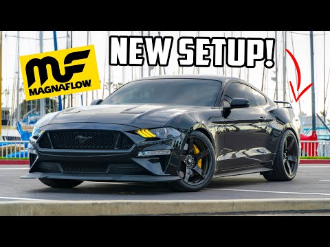 Mustang GT NEW Catback Exhaust Install! SOUNDS WAY BETTER!!!