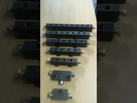 Lubrication Manifold Block, For Industrial